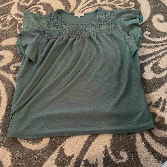 Chenault Tops - Swedish dot top